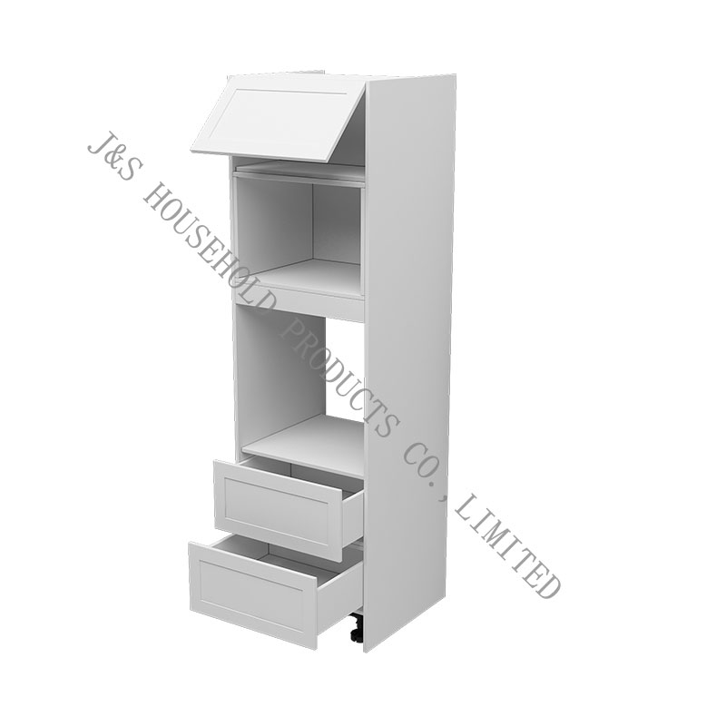 Ý tưởng thiết kế nhà bếp dạng tháp lò nướng Flat Pack